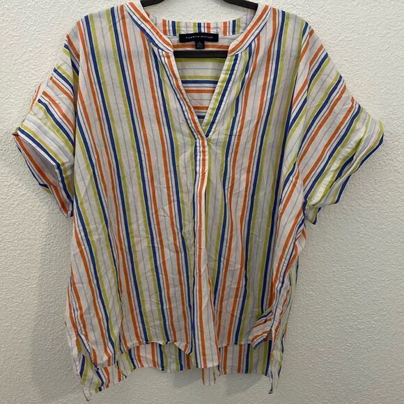 Tommy Hilfiger- striped oversize tunic-size extra large - Picture 1 of 6
